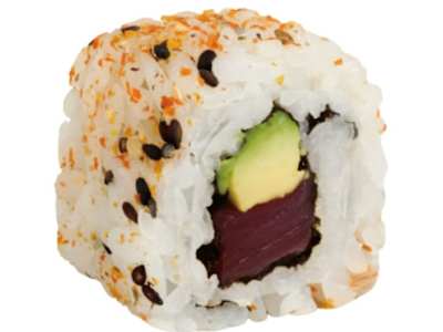 Urumaki Roll Spicy Atún Rojo y Aguacate, 8 Piezas