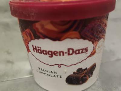Helado Häagen Dazs chocolate