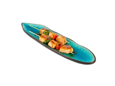 Brocheta de Salmón, 2 Piezas