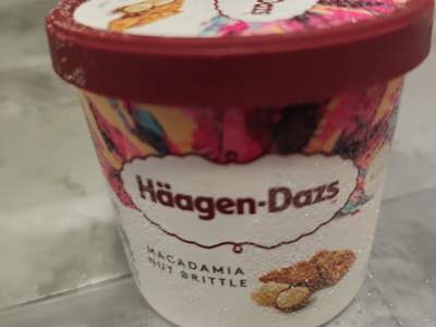 Helado Häagen Dazs macadamia