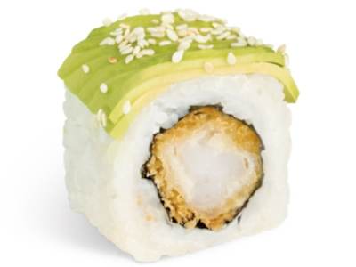 Urumaki Roll Tempura Langostino Aguacate, 8 Piezas