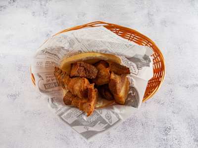 Arepa de Chicharrón Frito