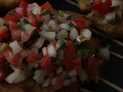 Tostones Pico e´ Gallo