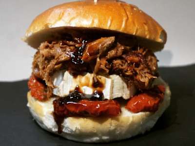Hamburguesa Rulo Pulled