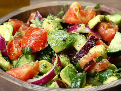 Ensalada del Chef (innovadora de aguacate)