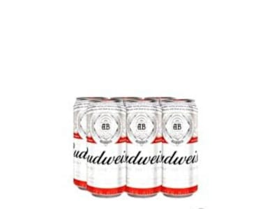 Cerveza Budweiser, Pack 6 Latas