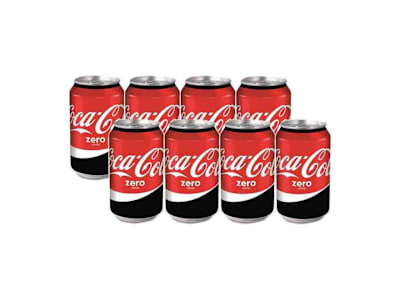 Pack 8 Coca Cola Zero