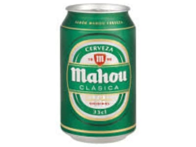 Cerveza Mahou Lata