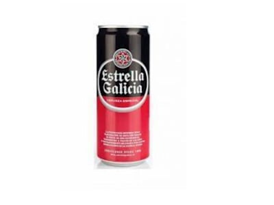 Cerveza Estrella Galicia Lata