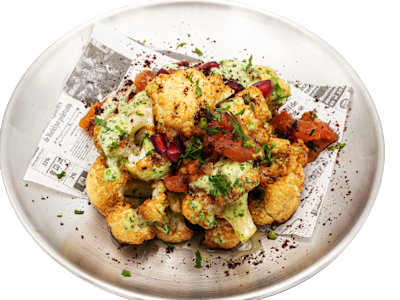 Coliflor con Salsa de Tahini