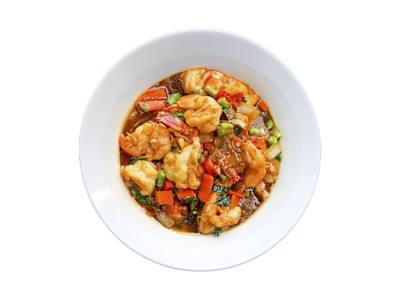 Gambas Salteadas en la Olla