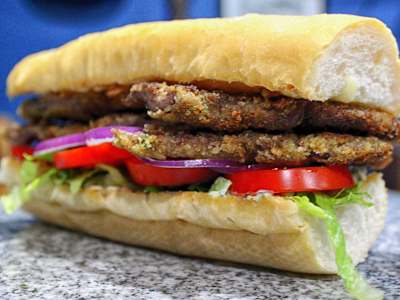 Bocata milanesa de pollo