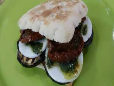 Focaccia de Berenjena