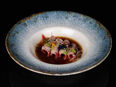 Carpaccio de Atún Fire, 4 piezas