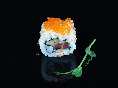 Uramaki Hot de Atún, 4 piezas