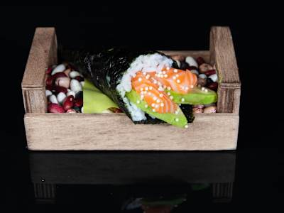 Temaki de Salmón, 1 pieza