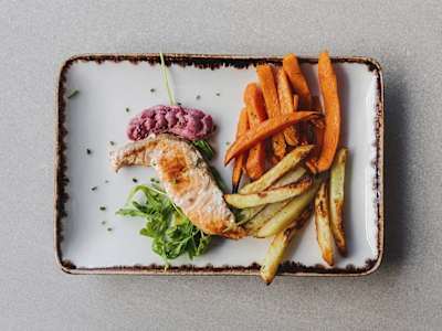 Salmón a la Plancha