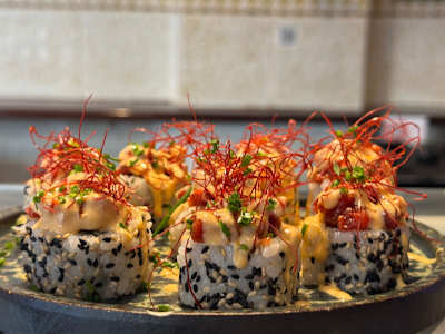Uramaki Maxi Crunchy Spicy Tuna