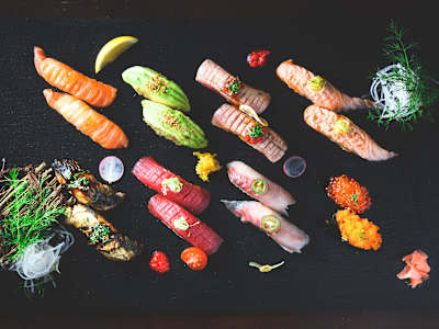 c2. Nigiri Moriawase, 6 piezas