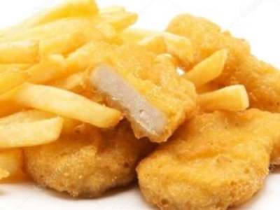 Nuggets, 6 Unidades con Ensalada o Patatas