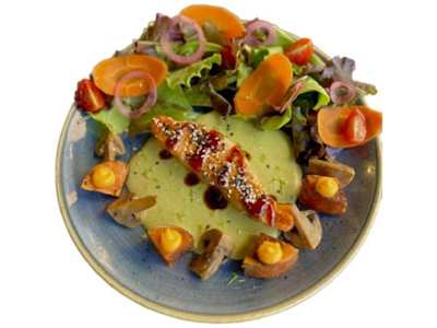 Salmón Honey Plate