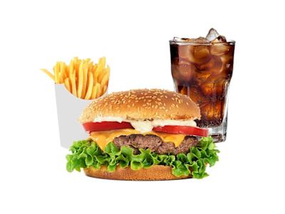 Menú 10, (Menú Hamburguesa)