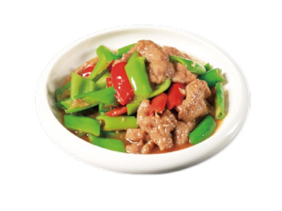 Ternera con pimiento