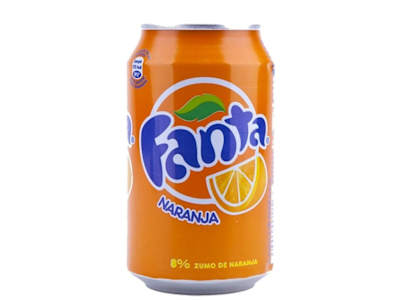 Fanta Naranja, Lata 33cl