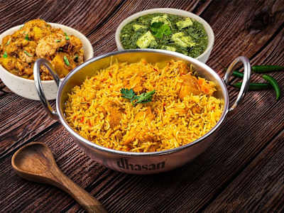 Biryani de pollo