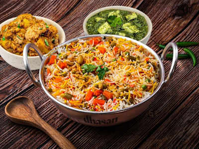 Biryani de verduras