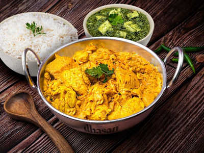 Bowl Chicken Korma con arroz
