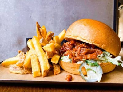 Sándwich Baby Ribs