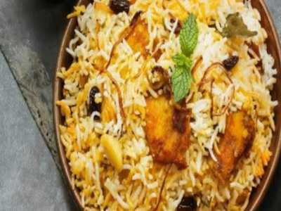 Gambas Biryani