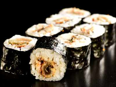 Hoso Maki Unagi, 4 Piezas
