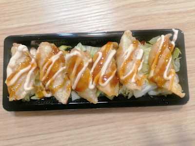 15.B.Gyozas de Verduras Fritas, 6 Unidades