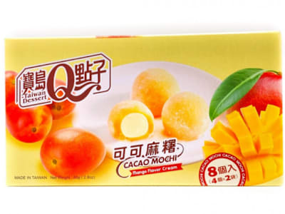 Mochi sabor a mango (8 pequeños)