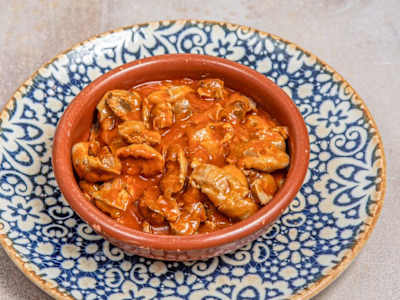 Mollejas de Pollo En Salsa