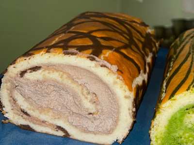Roll Cake de Hojitcha