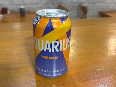 Aquarius Naranja, Lata 330ml