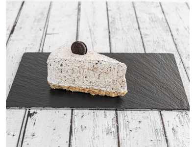 Tarta casera cheesecake Oreo