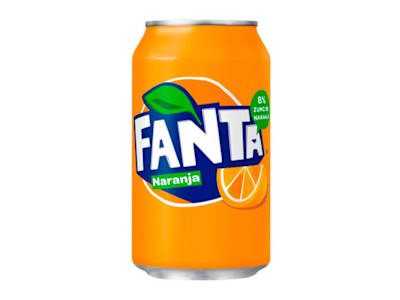 Fanta Naranja, Lata 330ml