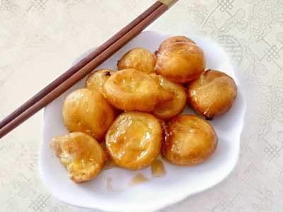 Platano Frito con Miel