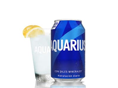 Aquarius Limón, Lata 330ml.