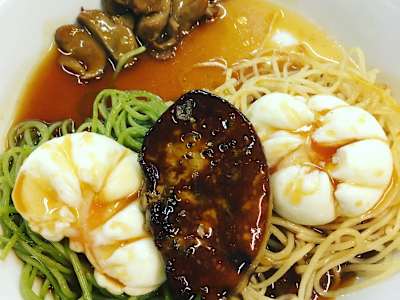 Huevos Poché con Pasta Fresca y Foie