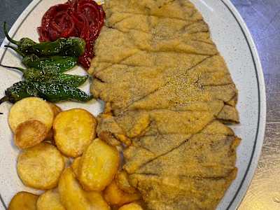 Escalope a la Milanesa