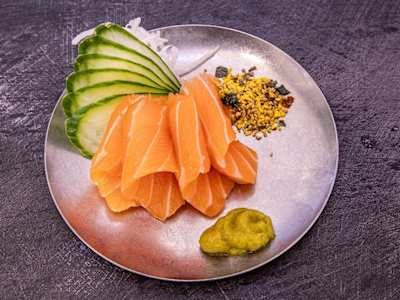 Sashimi de Salmón, 4 Piezas