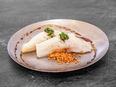 Nigiri de Pez Mantequilla, 2 Piezas