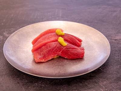 Nigiri de Atún Kizami, 2 Piezas