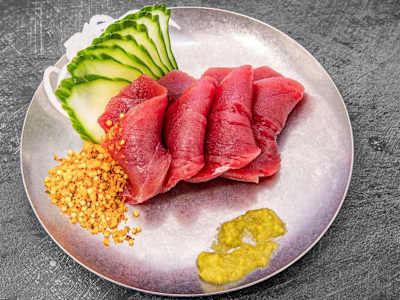 Sashimi de Atún, 4 Piezas