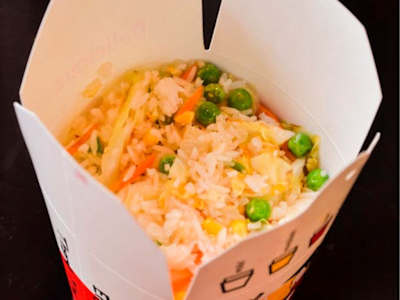Menú Arroz con Verduras Variadas